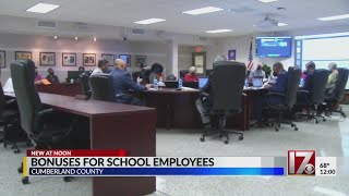 Cumberland County School Board unanimously approves two $1,000 bonuses for all employees