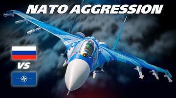 NATO B-52 Stratofortress Strike | Su-27 Flanker | Digital Combat Simulator | DCS |