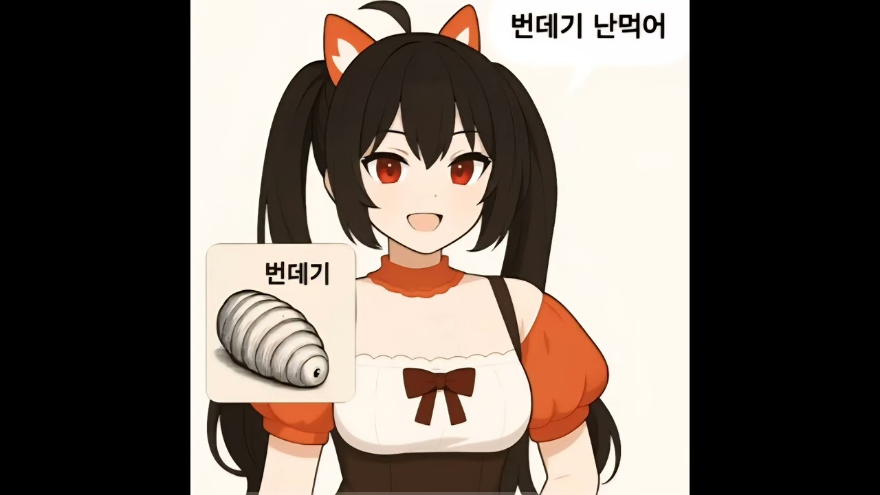 차홍시 번데기 좋아해(일어.ver)