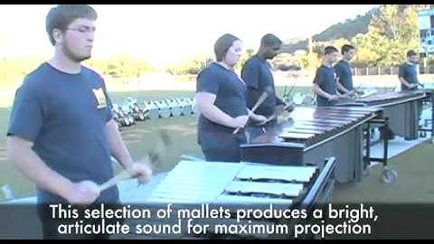 Mallet Selection 2: Front Ensemble Color Choices / Marching Percussion 101
