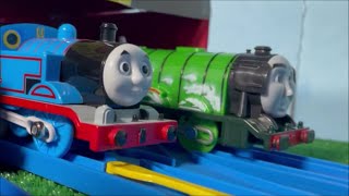 Thomas Meets Flying Scotsman The Great Race Plarail Remake