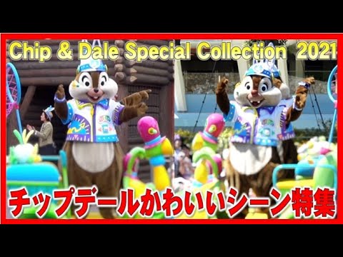 ºoº チップデール特集 ディズニーのショー パレードのチデ スクリーンデビュー特集 Chip Dale Screen Debut Day Special In Disney Parks Youtube