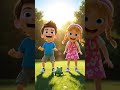 Let's Jump & Play! 🎵 Happy Nursery Rhyme#kidssongs #nurseryrhymes #Jump Like A Frog #kidsdance