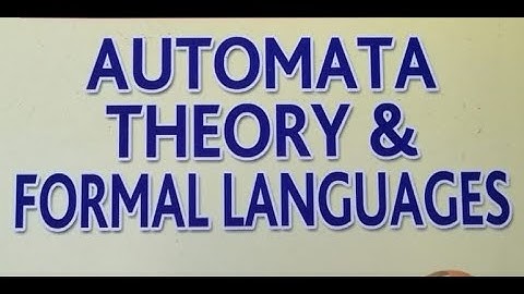 Bài tập automat và ngôn ngữ hình thức chương 1 năm 2024