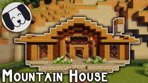 Minecraft : Mountain House Tutorial!