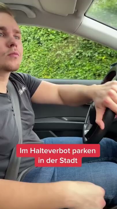 Kennst du diese Verkehrszeichen? In diesem Video erkläre Halten, Parken, Halteverbot und Parkverbot.