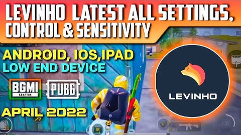 April (2022) - LEVINHO New 1.9 Sensitivity Code/Levinho Control Code PubgBgmi & 1.9 Sensitivity
