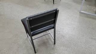 Modern Gunmetal Restaurant Chair CN690