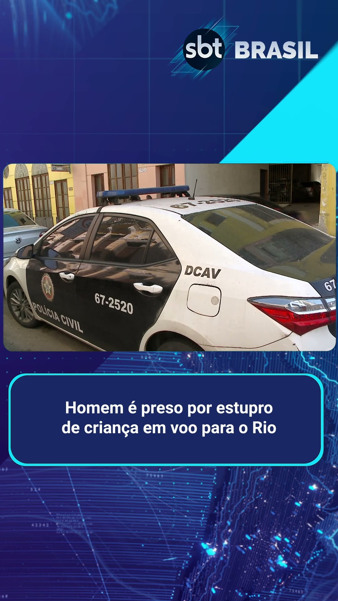 PF prende homem em flagrante por estupro de criança no aeroporto do Galeão | SBT Brasil (24/01/25)