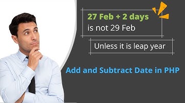 Simple and Fast Way to Add and Subtract Dates in PHP | PHP Tutorials | Short Tutorials