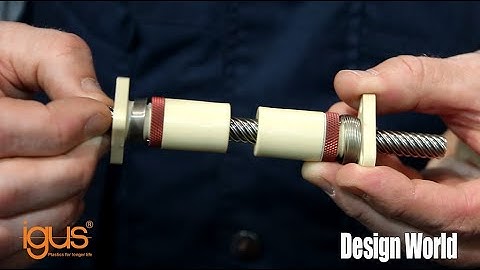 Introduction to dryspin® SD Lead Screws at PACK EXPO