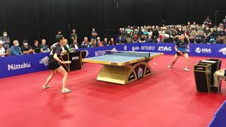 2021 US Nationals Women's Singles Final: Lily Zhang vs Amy Wang