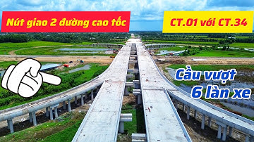 Rất nhanh, hoàn thành cầu vượt đường cao tốc Cần Thơ - Cà Mau tại nút giao hoa thị
