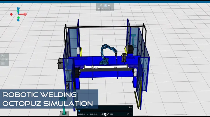 Octopuz Simulation with Yaskawa Robot for a Welding Application