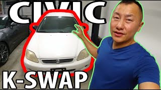 My Honda Civic K Swap - Part 1: Engine Removal &amp; Subframe Swap