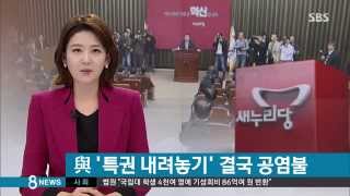 [정치] 여당 '특권 내려놓기' 총회서 퇴짜…결국 공염불 (SBS8뉴스|2014.11.11)