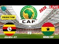 Uganda Vs Ghana LIVE I CAF U17 African Cup Of Nations 2026 Qualifiers 