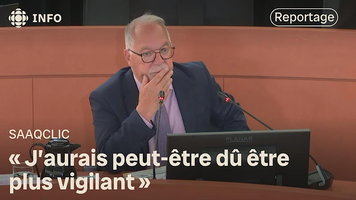 SAAQclic : l'ex-PDG fait son mea culpa