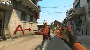 CS:GO - 4k Glock + Clutch 1v4 AWP