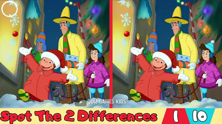 🎅 Christmas 🎄 Find the Differences | Spot the Difference | Christmas Picture Puzzle Game