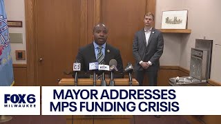 Milwaukee Mayor Cavalier Johnson addresses MPS funding issues| FOX6 News Milwaukee