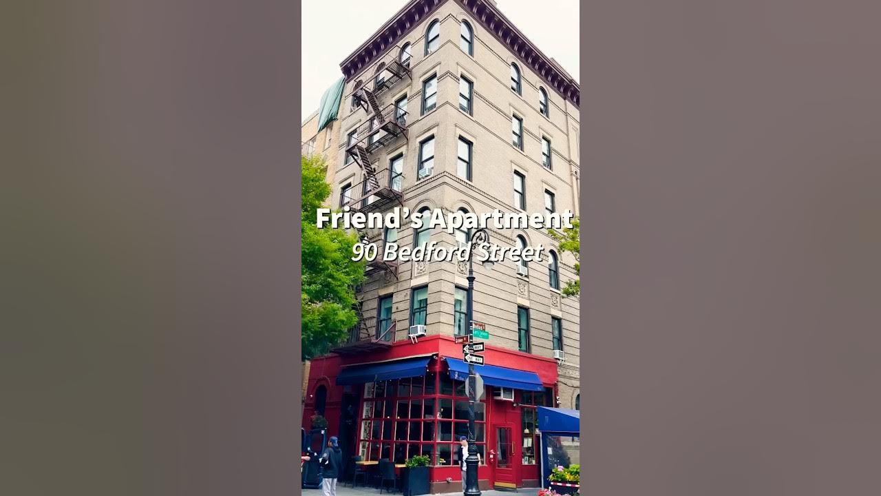 🌟 Real-Life FRIENDS Apartment EXPOSED! 90 Bedford St, NYC 🏠 #friends  #westvillage #newyork #90s 