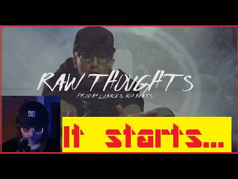 Chris Webby "Raw Thoughts Pt.1" Reaction.  Wowza!!!