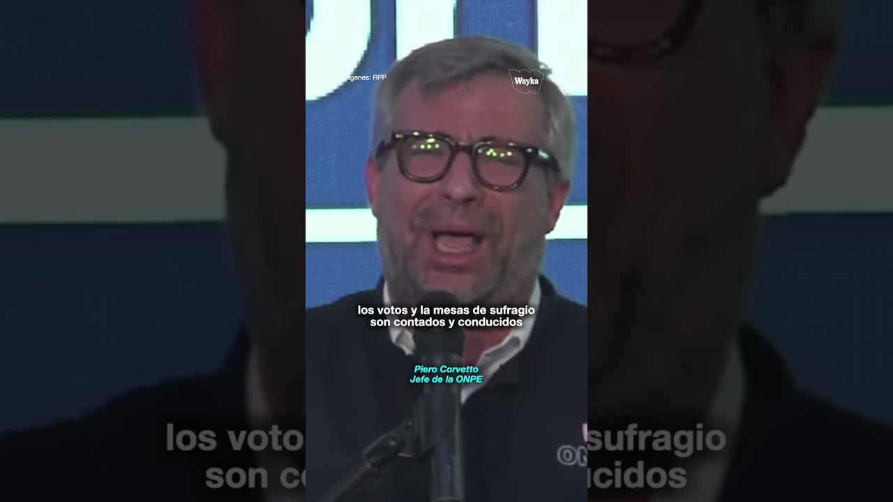 ONPE: "No existe posibilidad de fraude"