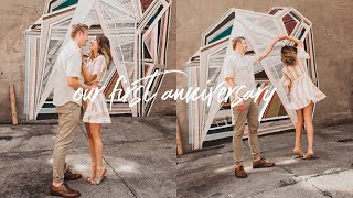 1 YEAR OF MARRIAGE! Our First Anniversary! VLOG | Katie Baker Style