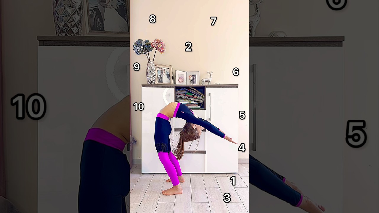 Bridge Challenge Countdown | Gymnastics Flexibility Test