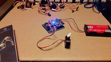 Sunfounder Quad Crawler Robot Servo Test