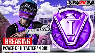 🚨 HITTING VETERAN 1 LIVE - BEST BUILD & JUMPSHOT NBA 2K24