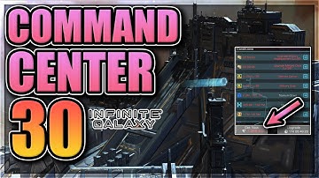 Get max level command center in Infinite Galaxy [How to reach CC30]