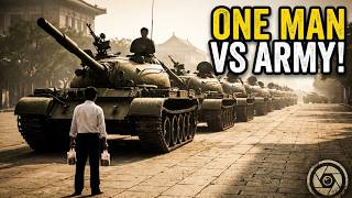 One Man vs Military Tanks!  History's Most Defiant Moment | We Don't Lie