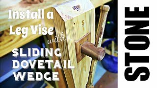 How to Install a Leg Vise - Woodworking Vise