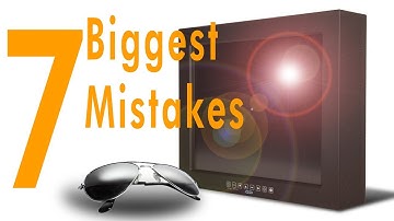 7 Biggest Mistakes Made When Choosing a Sunlight Readable Monitor