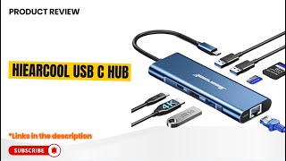 Hiearcool 8-In-1 Usb-C Hub Review 4K Hdmi, Ethernet, 100W Pd For Macbook Windows Usb-C Dock 2025
