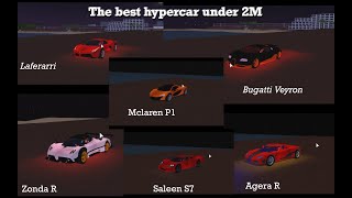 Hope this video helped you out choosing your first hyper-car should
buy ! remember to subscribe and leave a like on actually these cars
are ...