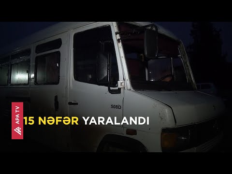 Qusarda dəhşətli qəza: avtobus yoldan çıxaraq dərəyə aşdı – APA TV