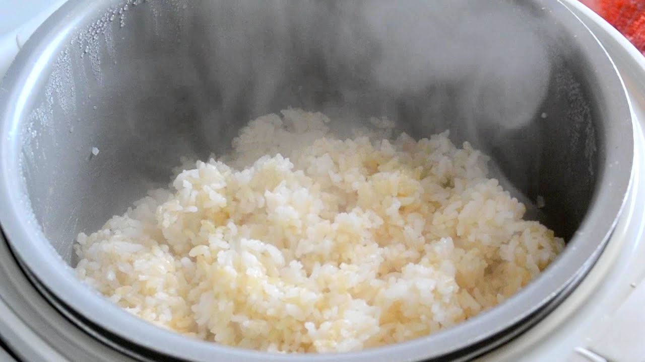玄米の炊き方 発芽玄米の炊き方 How To Cook Germinated Brown Rice Youtube