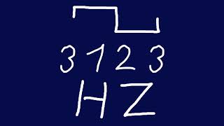 3123 hz square