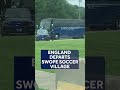 England departs Swope Soccer Village on June 18, 2026