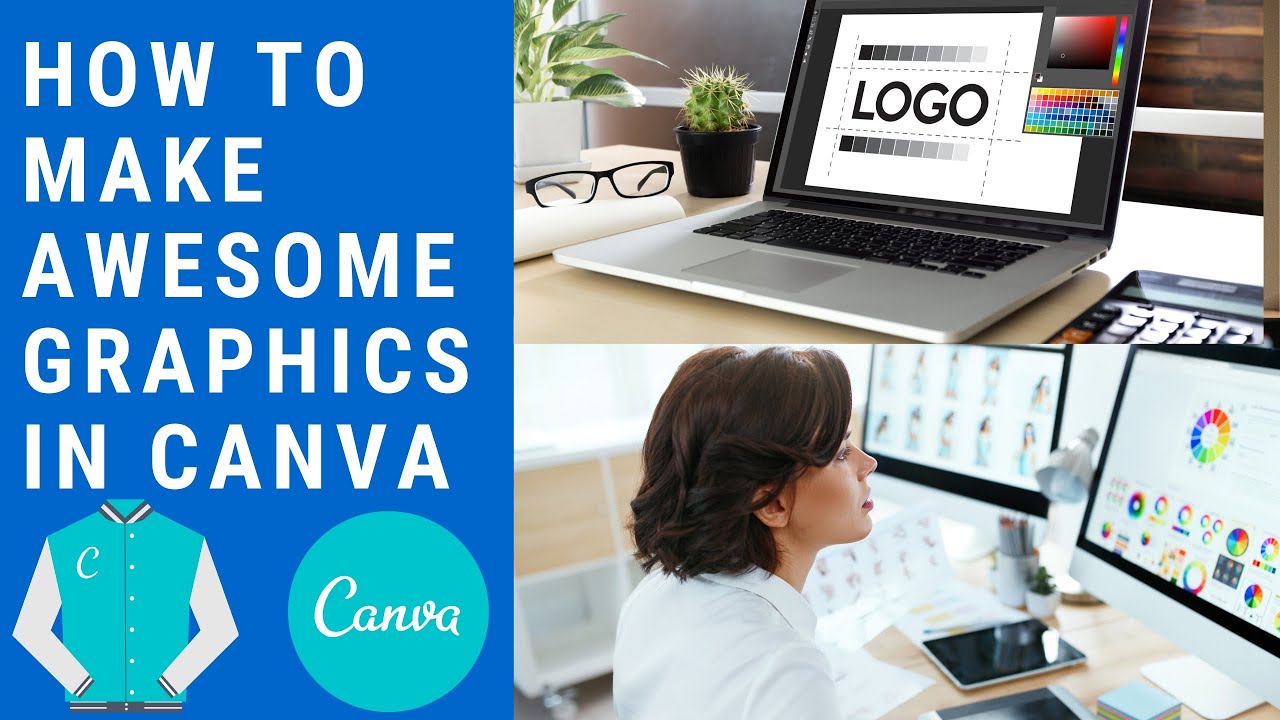 How to use Canva full tutorial or how to make awesome graphic designs ...