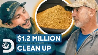$1,200,000 Clean Up Is Parker's Best Of The Season So Far! | Gold Rush