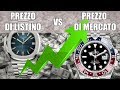 Orologi Prezzo di Listino vs Prezzo di mercato List Price vs Market Price Watches