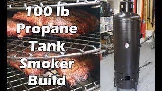 How to Build a Propane Tank Smoker