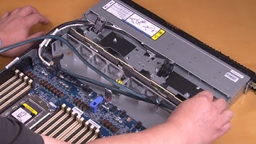 Lenovo ThinkSystem SR645 Installing a front 3.5-inch drive backplane