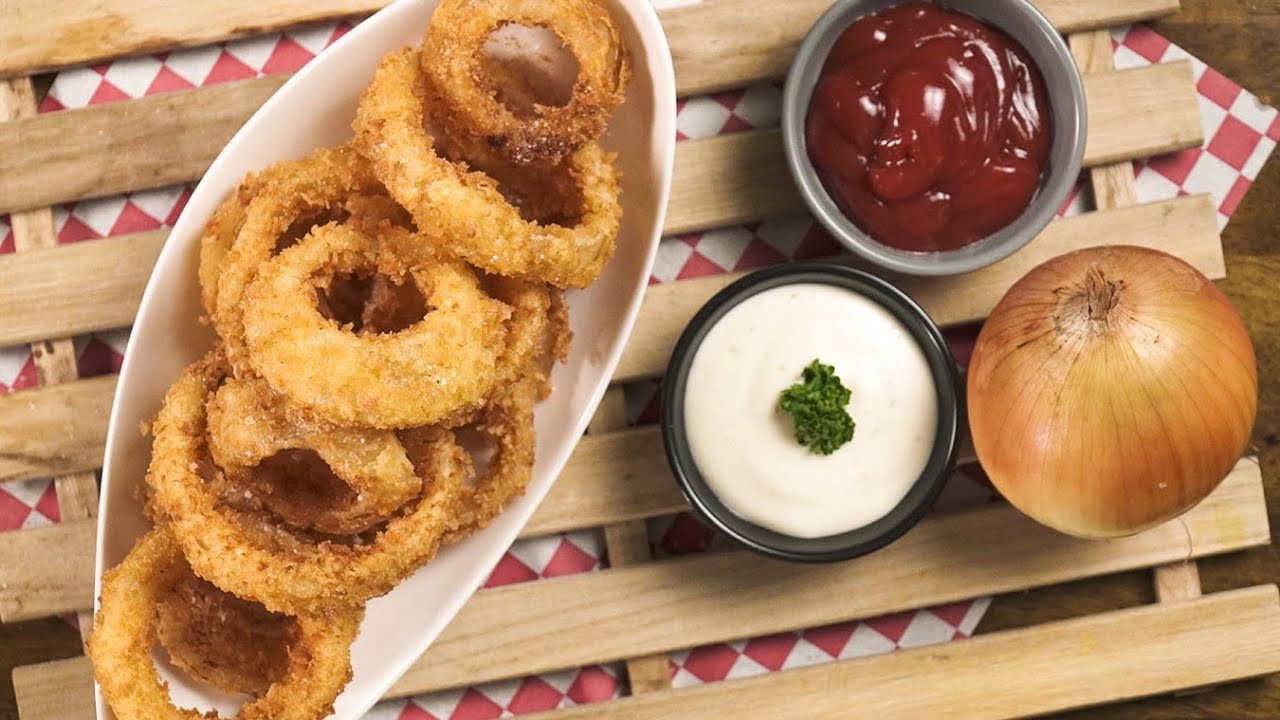 Crispy And Easy To Make BURGER KING COPYCAT ONION RINGS Copycat