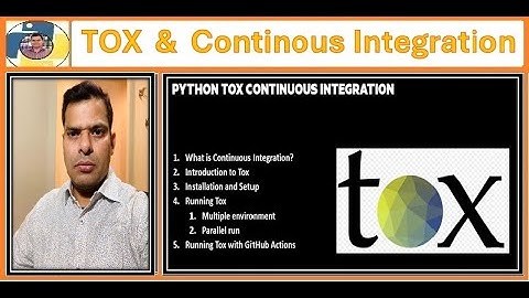 48. Continuous Integration in Python with pytest, tox, and GitHub Actions | beginner | Intermediate