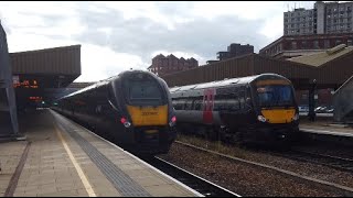 Trains at Leicester, 23/09/2023 (1080p HD)
Leicester is a key interchange station located at the heart of the Midland Main Line, with services seen predominantly by East Midlands Railway and CrossCountry using Class 222s and 170s. I visited Leicester station on the weekend, but there was still a healthy number of trains passing through the station.
It was a bit disappointing to see that the variety at Leicester has decreased over the past few years, with the loss of HSTs on the trunk Midland Main Line corridor, and local East Midlands Railway services have started to be replaced by newer Class 170s from West Midlands Railway. Despite this, theres still plenty of trains heading in and out of the busy loco works just to the north of the station here.
Enjoy the video :) Trains at Leicester, 23/09/2023 (1080p HD)